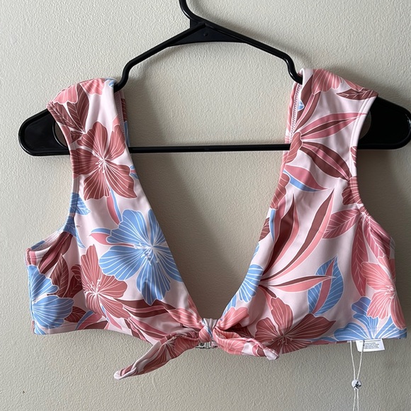 🌸Floral bikini top size XL - Picture 1 of 5